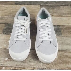 Dr. Scholl's Time Off Womens Shoes Sz 9.5 M Athletic Vapor Gray Platform Sneaker